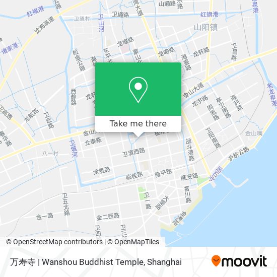 万寿寺 | Wanshou Buddhist Temple map