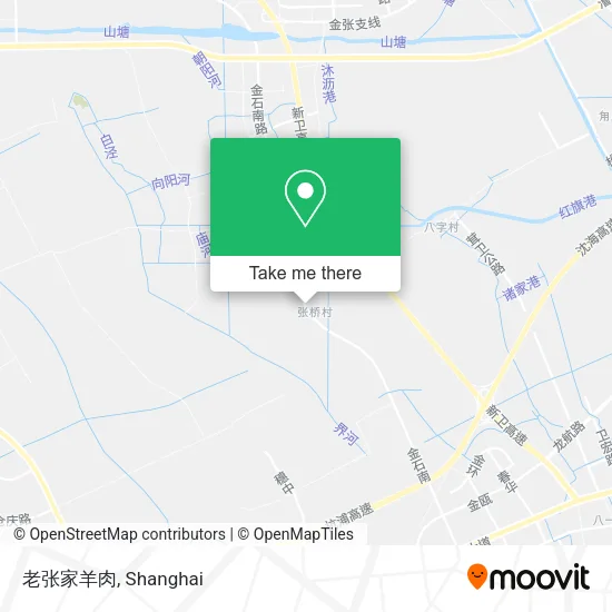 老张家羊肉 map