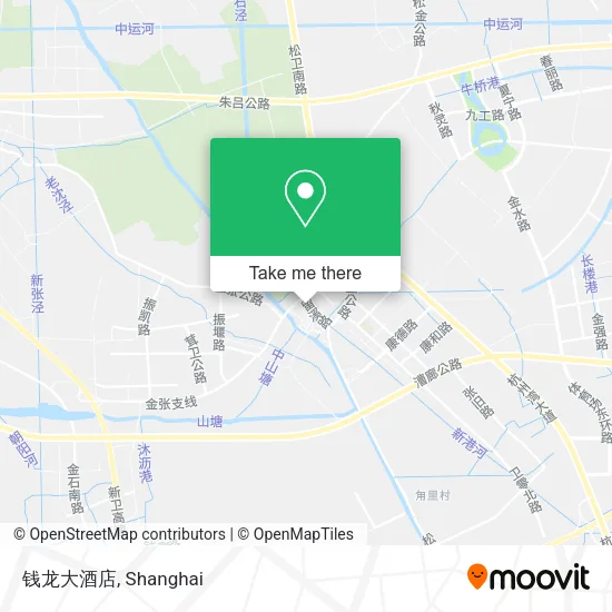 钱龙大酒店 map
