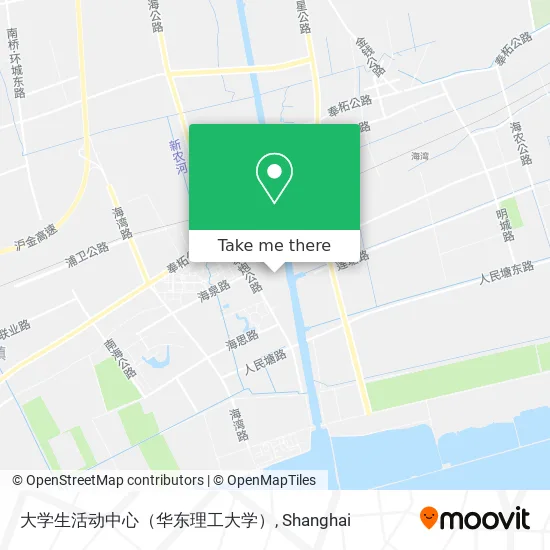 大学生活动中心（华东理工大学） map