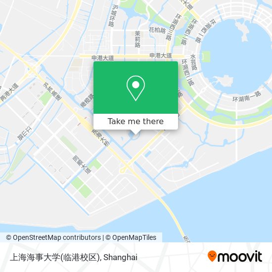 上海海事大学(临港校区) map