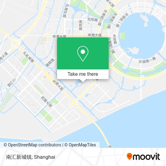 南汇新城镇 map