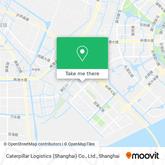 Caterpillar Logistics (Shanghai) Co., Ltd. map
