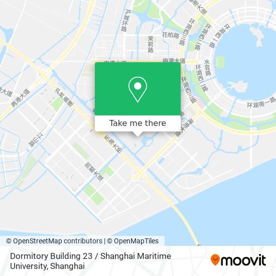 Dormitory Building 23 / Shanghai Maritime University map