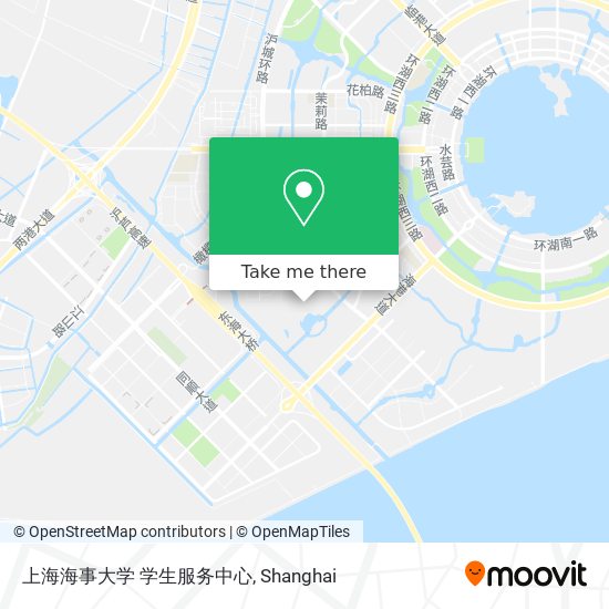 上海海事大学 学生服务中心 map