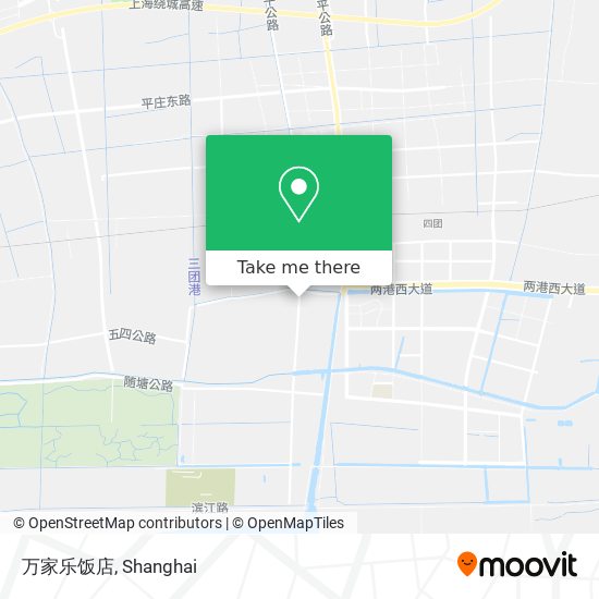 万家乐饭店 map