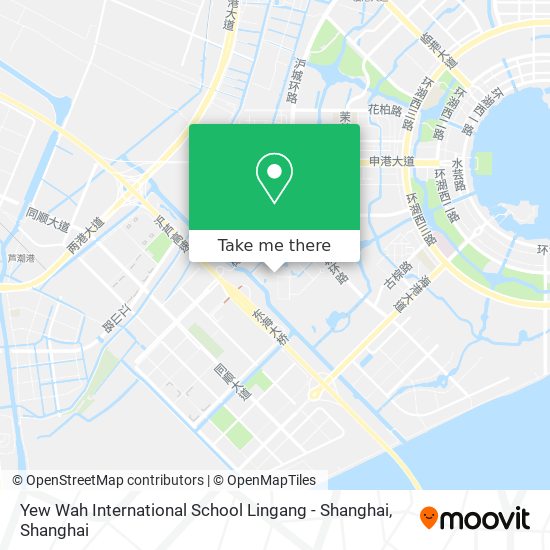 Yew Wah International School Lingang - Shanghai map