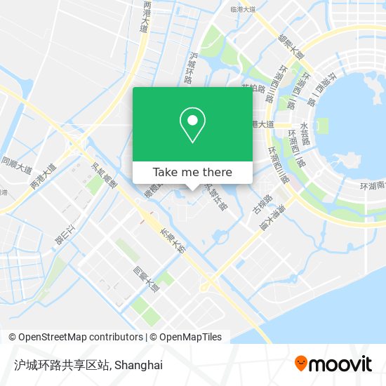 沪城环路共享区站 map