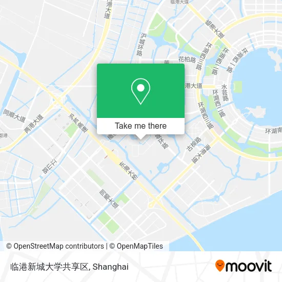 临港新城大学共享区 map
