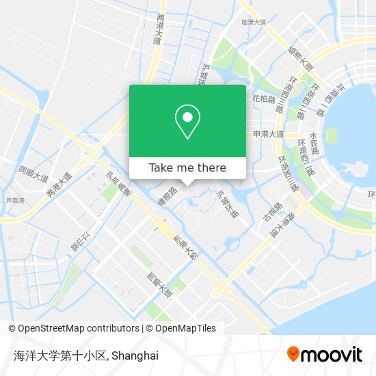 海洋大学第十小区 map