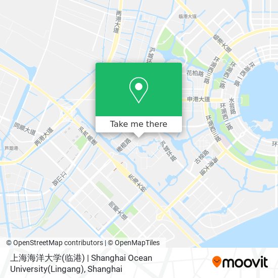 上海海洋大学(临港) | Shanghai Ocean University(Lingang) map