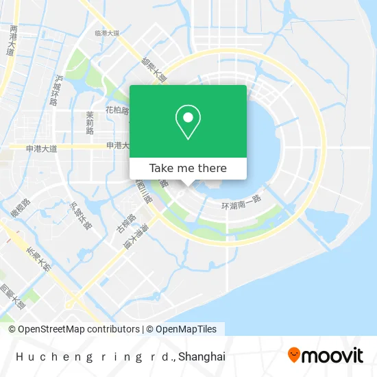Ｈｕｃｈｅｎｇ  ｒｉｎｇ ｒｄ. map