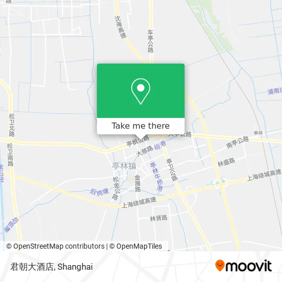 君朝大酒店 map