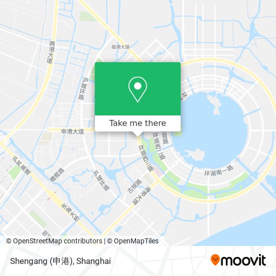 Shengang (申港) map