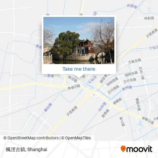 楓涇古鎮 map