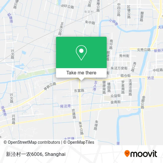 新泾村一农6006 map