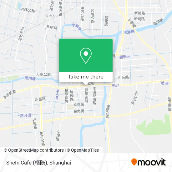 SheIn Café (栖隐) map