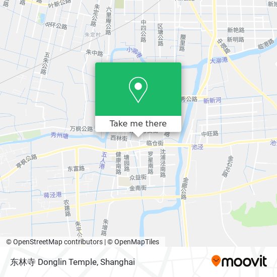 东林寺 Donglin Temple map