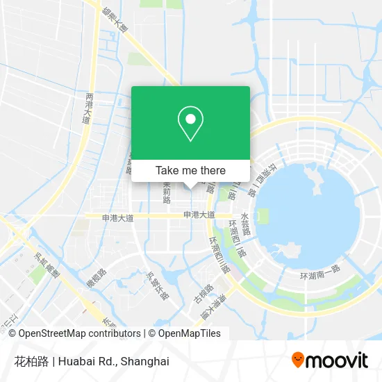 花柏路 | Huabai Rd. map