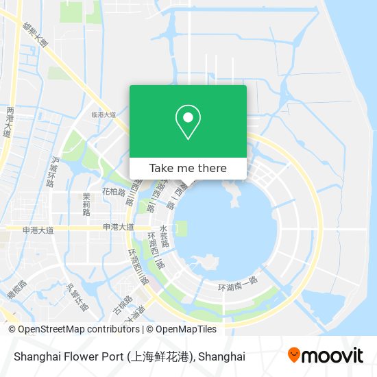Shanghai Flower Port (上海鲜花港) map