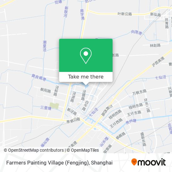 Farmers Painting Village (Fengjing) map