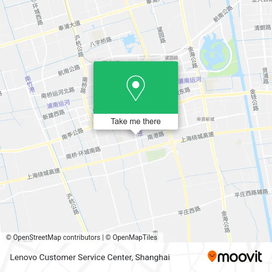 Lenovo Customer Service Center map