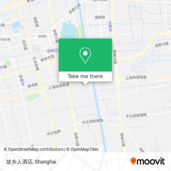故乡人酒店 map