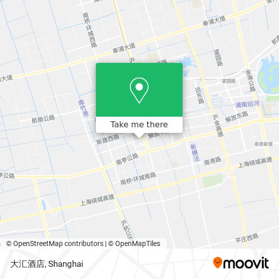 大汇酒店 map