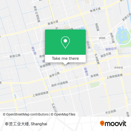 奉贤工业大楼 map