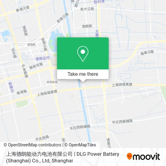 上海德朗能动力电池有限公司 | DLG Power Battery (Shanghai)  Co., Ltd map