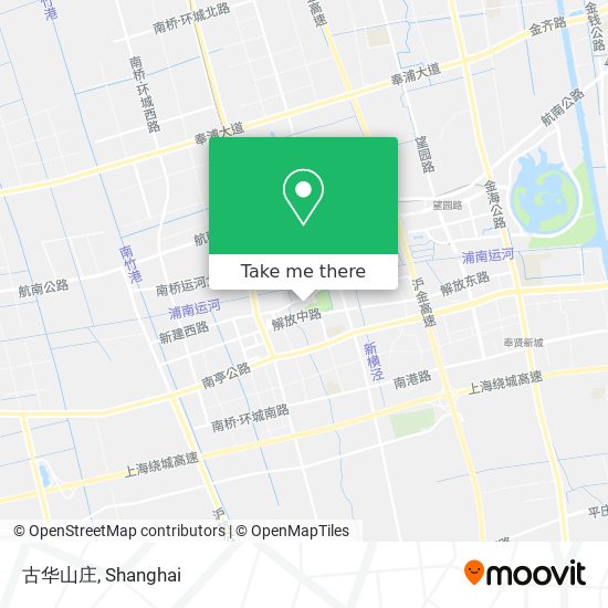 古华山庄 map