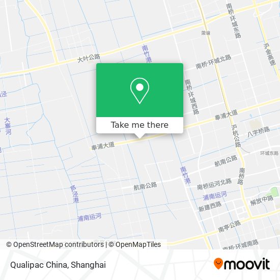 Qualipac China map