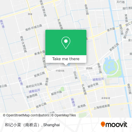 和记小菜（南桥店） map