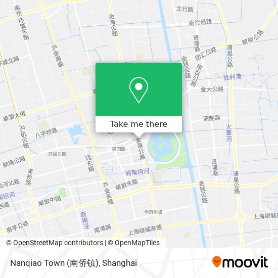 Nanqiao Town (南侨镇) map