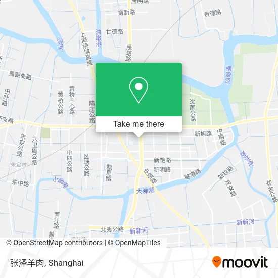 张泽羊肉 map