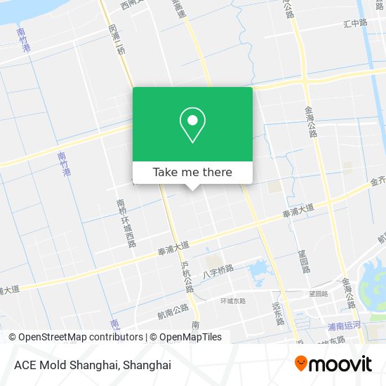 ACE Mold Shanghai map