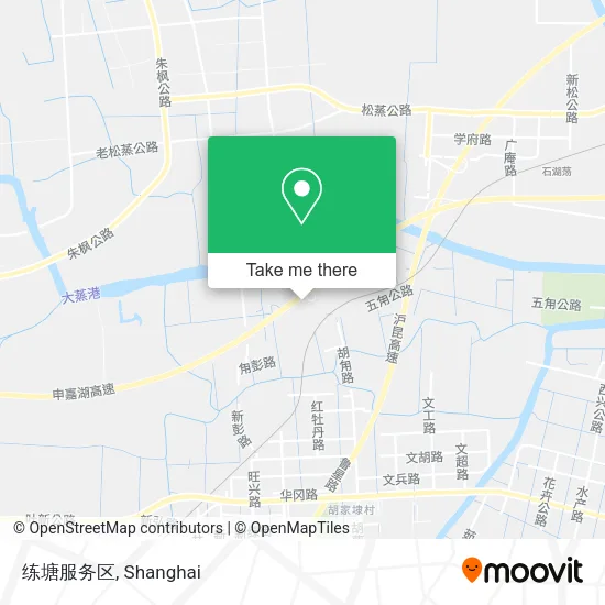 练塘服务区 map