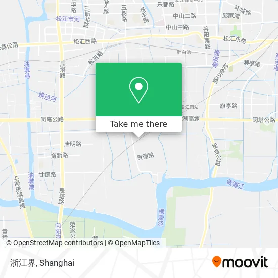 浙江界 map
