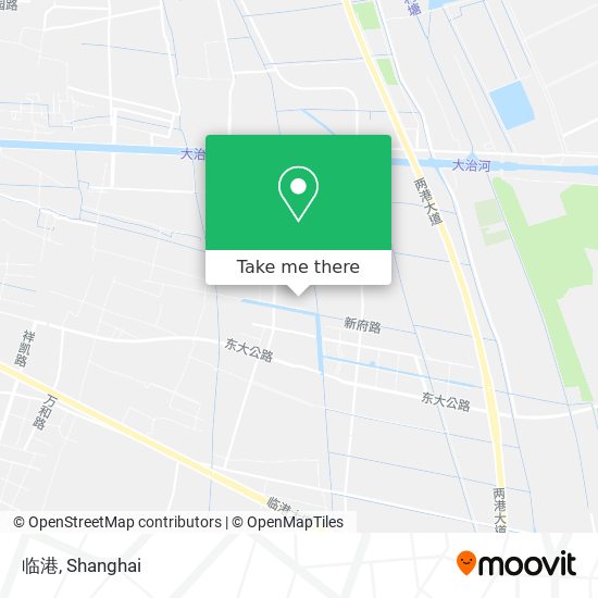 临港 map
