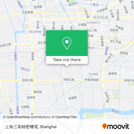 上海三嵩精密機電 map
