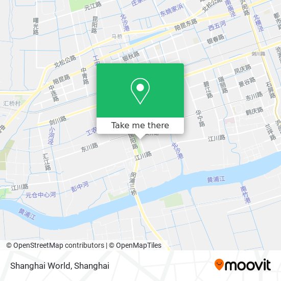 Shanghai World map