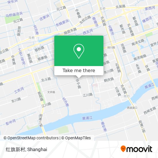 红旗新村 map