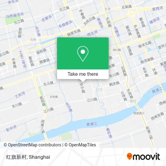 红旗新村 map
