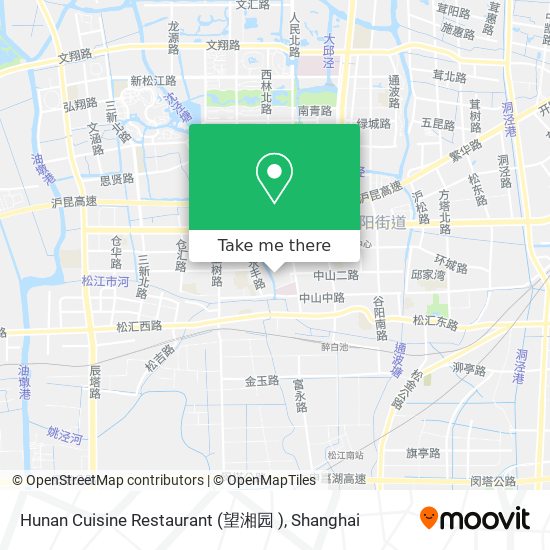 Hunan Cuisine Restaurant (望湘园 ) map