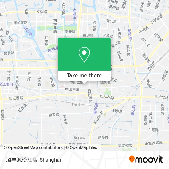 潞丰源松江店 map
