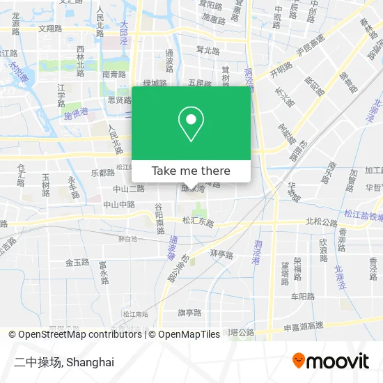 二中操场 map