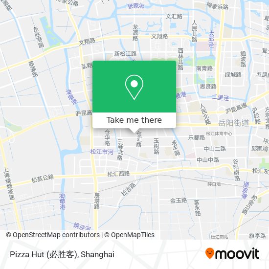 Pizza Hut (必胜客) map