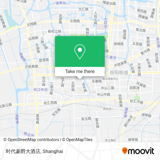 时代豪爵大酒店 map
