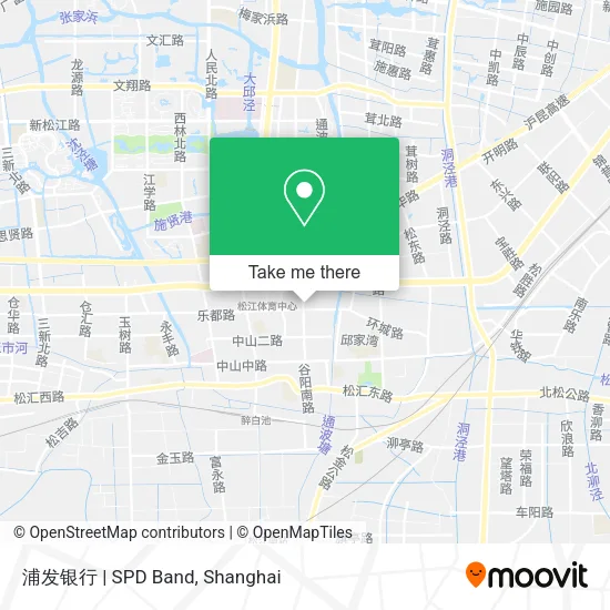 浦发银行 | SPD Band map