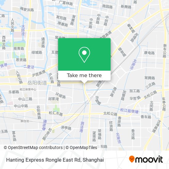 Hanting Express Rongle East Rd map